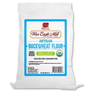Organic Buckwheat Flour, 25 lb - Picture 1 of 10