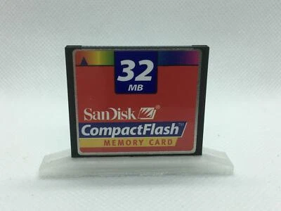 SanDisk 32 MB CompactFlash Memory Card - Grade A (SDCFB-32-455) - Image 1 of 3