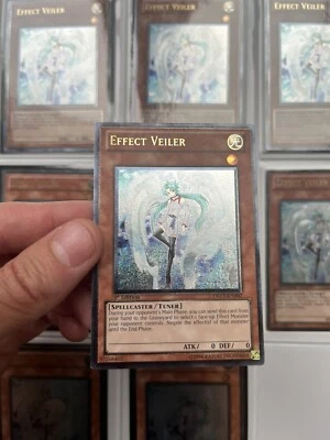 Yugioh x1 Effect Veiler - Ultimate Rare - 1st Edition - DREV-EN002 - Image 1 of 4