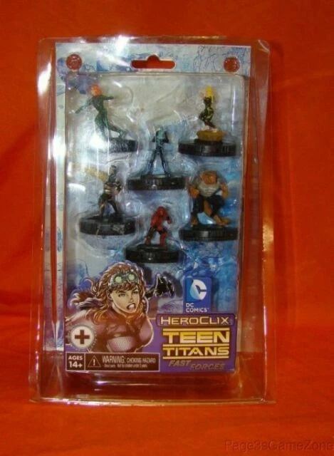 2013 DC Comics Teen Titans Heroclix Fast Forces Figure 6pk