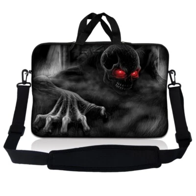 Funda para Tablet Laptop de 10 pulgadas Estuche de transporte Bolsa para iPad con correa para el hombro Horror Foto 1 de 3