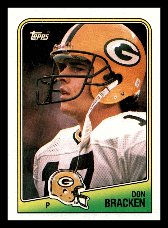1988 Topps Don Bracken Rookie #320 Green Bay Packers Mint - Image 1 of 2