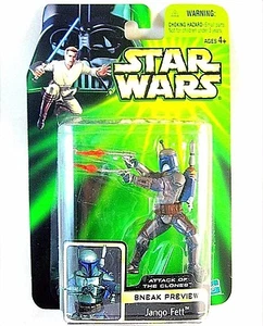 STAR WARS - ATTACK OF THE CLONES, SNEAK PREVIEW JANGO FETT  ,NEW ,RARE - Picture 1 of 1