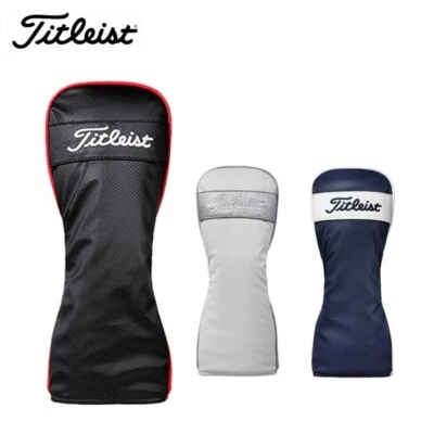Titleist JAPAN Headcover Performance Classic JE Golf DR FW HB White Navy Black - Image 1 of 4