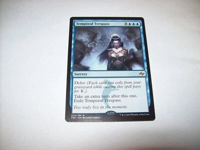 1x Temporal Trespass - Mythic Rare - Fate Reforged - MTG Magic NM Free Shipping - Image 1 of 4
