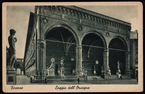 Firenze Loggia dell'Orcagna Florenz Italien Postkarte - Bild 1 von 2