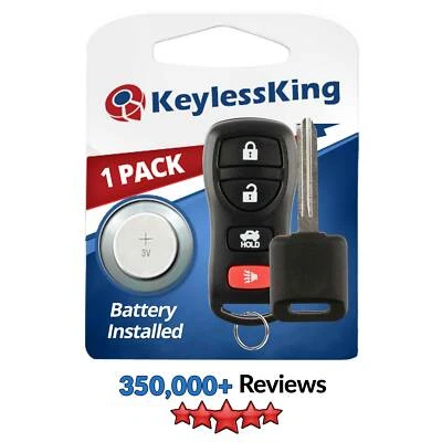 Remote Key Fob Set for 2003 2004 2005 2006 2007 2008 2009 Nissan 350Z Foto 1 de 4