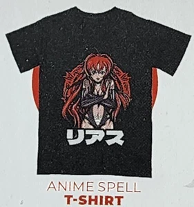 Rias High School DxD T-Shirt Manga Anime Size 4XL Black - Brand New - Otaku Box - Picture 1 of 2