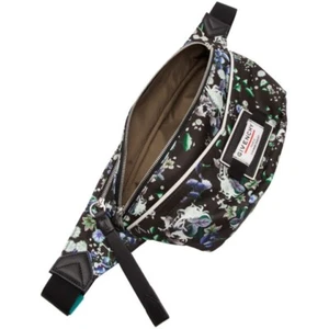 £990 NUEVO Cinturón Riñonera Givenchy Para Hombres Negro Estampado de Flores Downtown - Imagen 1 de 8