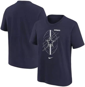 New Nike DALLAS COWBOYS NFL Football Short Sleeve t-shirt Youth Boy's L 14-16 - Picture 1 of 4