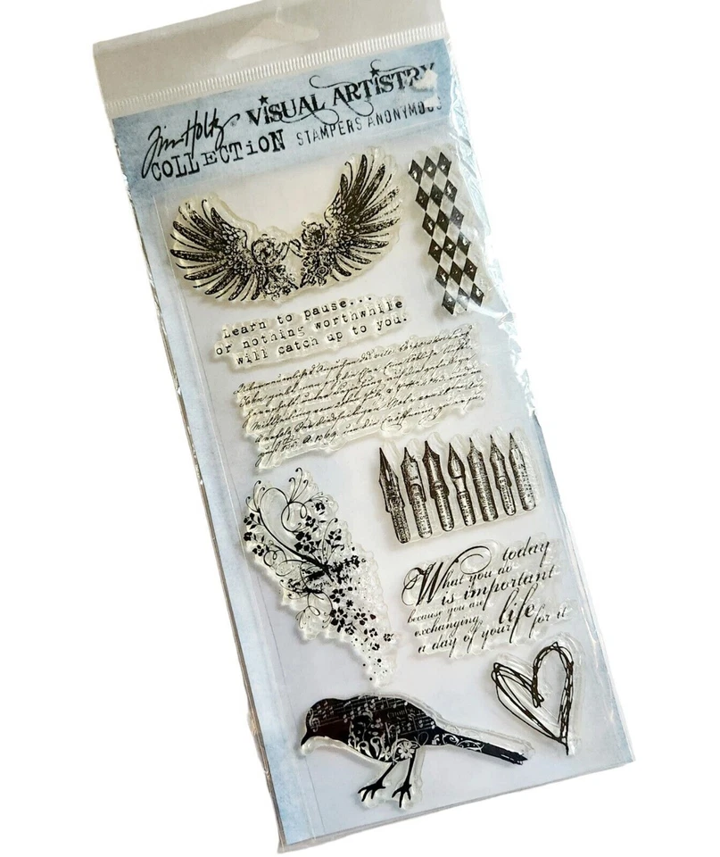 Colección de arte visual Tim Holtz estampadores anónimos Foto 1 de 3