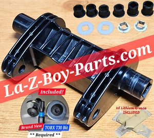 La-Z-Boy KIT PLASTICA Avvitatore a Levetta Montaggio a Levetta Lazy Power Reclinabile Elettrico Parte - Foto 1 di 15