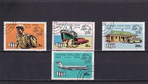 FIJI 1974 Centenario de la U.P.U. SG 495/498. Usado - Imagen 1 de 1