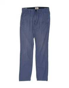 TIMBERLAND Womens Slim Chino Trousers W29 L29 Blue BP66 - Picture 1 of 3
