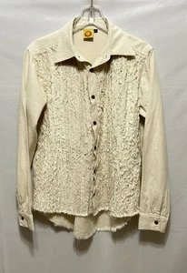 Karma Circle USA Men’s Size S Linen Long Sleeve Top - Picture 1 of 13