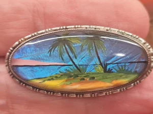 silver tlm butterfly wing brooch - Picture 1 of 1