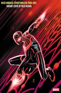 Miles Morales: Spider-Man #39 Paco Medina Tron: Ares Variant Marvel NM - Picture 1 of 2