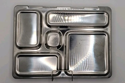 PlanetBox Rover Stainless Steel Metal 5 Compartment Bento Lunch Box PBK 201210 - Image 1 of 4
