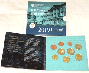 Ireland Coin Set 2019 BNC 1 Cent - 2 Euro (5,88€) Uncirculated - Picture 1 of 5