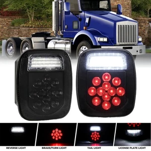 Universal 39 LED Tail Lights Truck Trailer Brake Reverse LamP For Kenworth T880 - Picture 1 of 12
