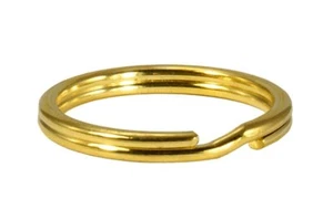 Calcastle Craft Gold Split Ring für Schmuck passend oder Schlüsselanhänger 6 mm - Bild 1 von 1