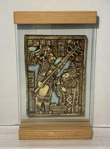 Vintage Aztec Artesanias Crafts Of Loma Linda Prepared By Lugard Garcia Perez - Picture 1 of 18