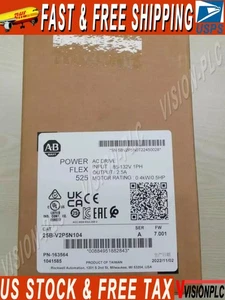 NEW AB 25B-V2P5N104 Powerflex 525 AC Drive Controller 25BV2P5N104 US Free Tax - Picture 1 of 2
