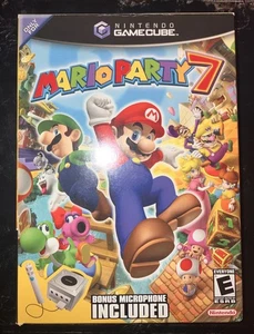 Mario Party 7 Big Box mit Mikrofon Nintendo Gamecube KOMPLETT! - Bild 1 von 7