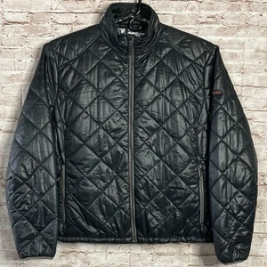 ScotteVest Black Diamond Quilted Puffer Jacket TEC Mens 2XL Nylon Shell NEW Read - Picture 1 of 18