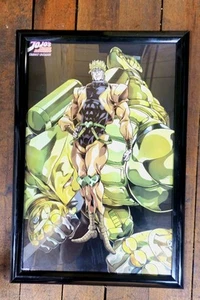 JOJO'S BIZARRE ADVENTURE 11"x17" Poster TV Promo Originale SDCC 2018 COME NUOVO incorniciato - Foto 1 di 1