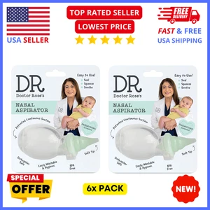 2x PACK Baby Nasal Aspirator – Electric Dual Suction Snot Remover for Newborn - Picture 1 of 11