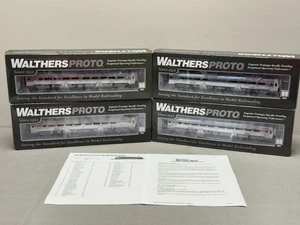 Walthers HO 920-805 PRR Deluxe Budd Metroliner EMU 4-Car Set w/Tsunami(R) Sound - Picture 1 of 11