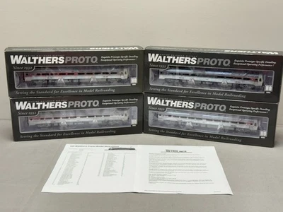 Walthers HO 920-805 PRR Deluxe Budd Metroliner EMU 4-Car Set w/Tsunami(R) Sound - Image 1 of 4