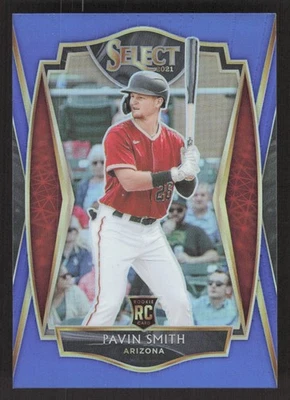 2021 Panini Select #165 Pavin Smith Blue Prizm #/149 - Image 1 of 2