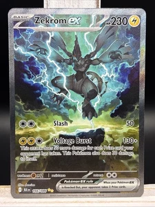 ⚡️Zekrom ex 166/086 Scarlet & Violet Black Bolt Special Illustration Rare 2⚡️ - Picture 1 of 4
