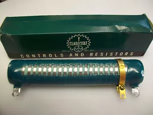 CLAROSTAT 2 OHM 113 WATT ADJ. RESISTENZA - Foto 1 di 1