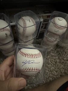 Dylan Crews Signed Baseball ROMLB Washington Nationals 2023 First Round Pick #2 - Picture 1 of 1