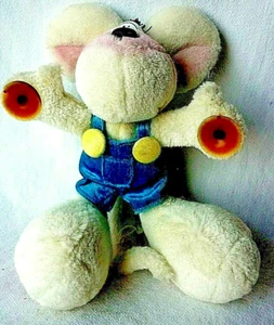 Diddl Maus Plüsch Plüschdiddl weiß mit Saugnäpfen an den Pfoten 26 cm - Bild 1 von 2