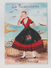 Real Silk & Lace - Pretty Lady - Mediterranean Fish Market - Postcard 1472