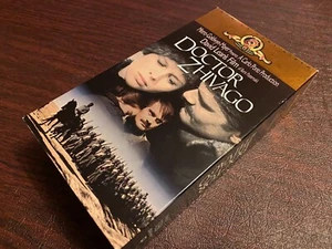 Doctor Zhivago VHS Box Set Academy Award Winner 1965 Omar Sharif CC Stereo Dolby - Bild 1 von 5