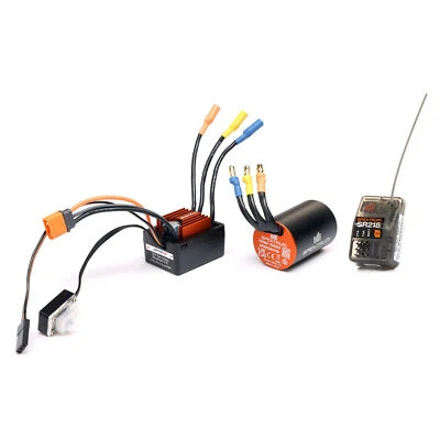 Spektrum SPMXSEMC25 Firma Brushless Motor / ESC / Receiver Combo 4500Kv : NASCAR - Image 1 of 4