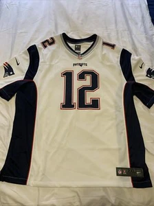 NFL New England Patriots Tom Brady Herren Weiß Nike On Field Trikot Größe 3XL - Bild 1 von 20