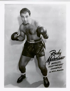 8x10 Rocky Marciano Boxeo Peso Pesado Campeón (Deportes Coleccionables) #2 - Imagen 1 de 1