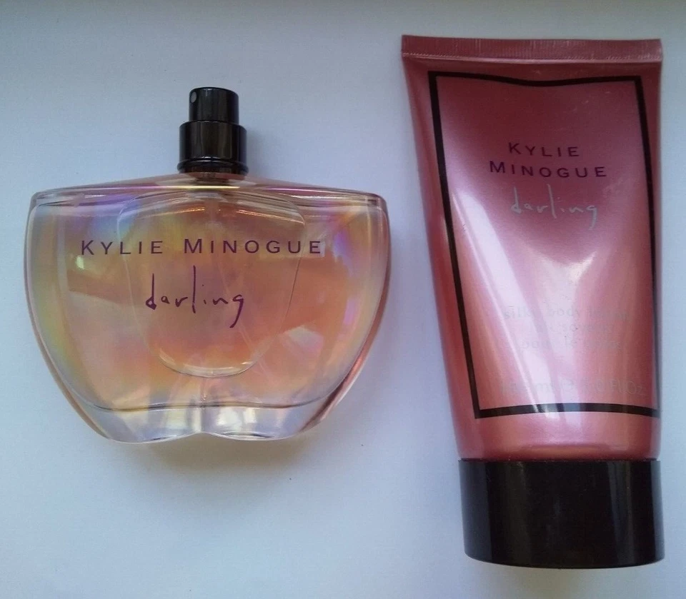 Kylie Minogue 达令淡香水 2.5 液量盎司 75 毫升身体乳液 5.0 液量盎司 150 毫升 — 第 1/1 张图片