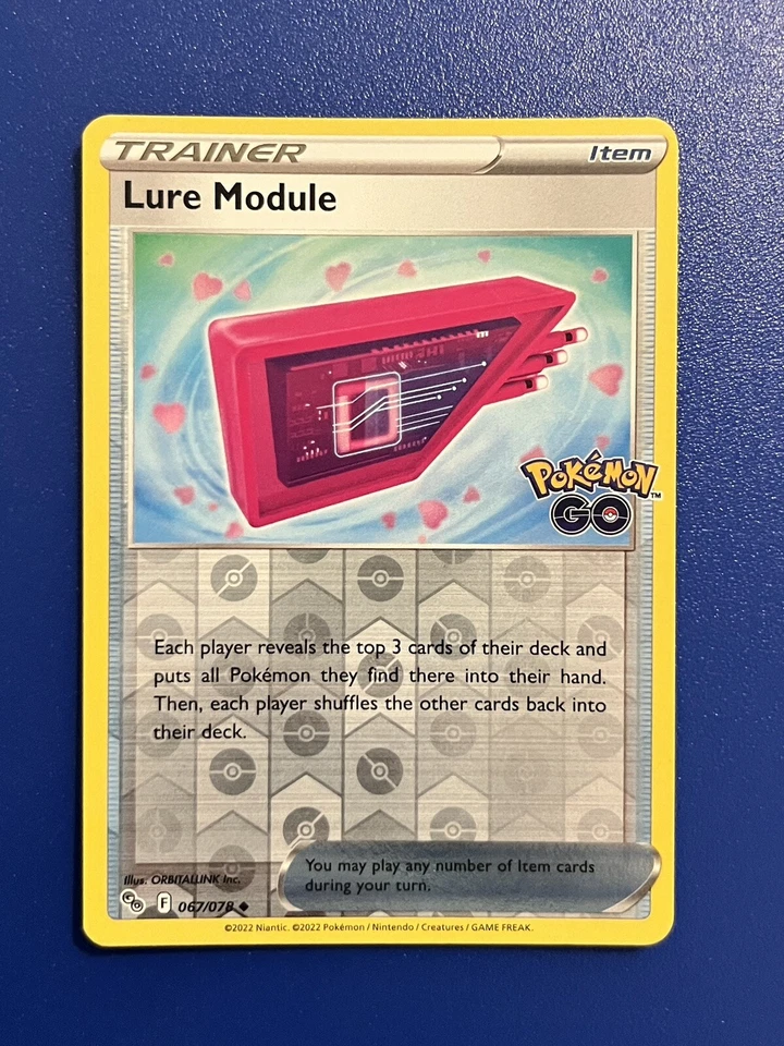 Pokémon TCG Lure Module Pokémon GO 067/078 Reverse Holo Uncommon - Image 1 of 1