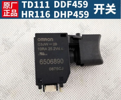 1pc Makita 6506890 Switch Omron C3JW-2B 10RA 25.2VDC Trigger Switch