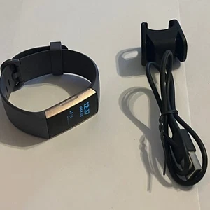 Fitbit Charge 3 Fitness Activity Tracker w/ Heart Rate Monitor FB409 Gold - Picture 1 of 6