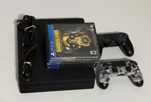 CONSOLE SONY PLAYSTATION PS4 SLIM 1TB - 2 CONTROLLER - 4 GIOCHI -FINAL FANTASY 7 - Foto 1 di 18