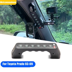 Panel de interruptor de manija de agarre para 03-09 Toyota LC Prado 6 velocidades control de luz inalámbrico - Imagen 1 de 7