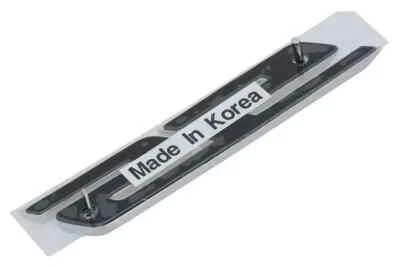 Genuine GM Gray Front Grille SS Emblem 23345205 - Image 1 of 3